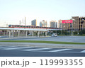 幕張豊砂駅前広場から京葉線を望む 119993355