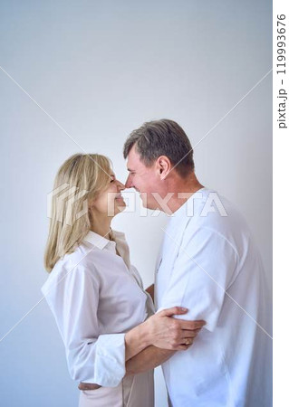 portrait of a beautiful middle-aged couple 119993676