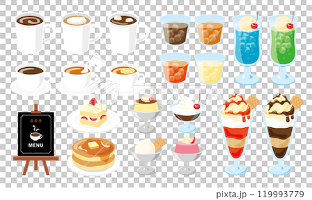 咖啡廳菜單 咖啡廳菜單 119993779