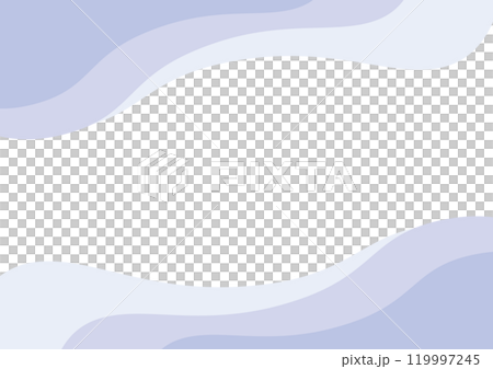 Abstract wave frame simple blue light blue pastel 119997245