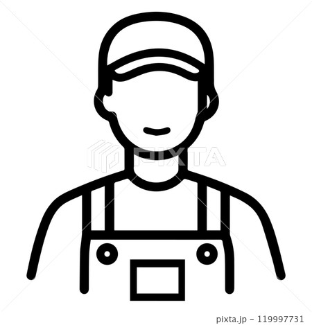 combine operator icon or modern line symbol. Vector line art and icon design with bold outline. Black and white Pixel Perfect minimalistic symbol isolated white background. Silhouette simple thin sign 119997731