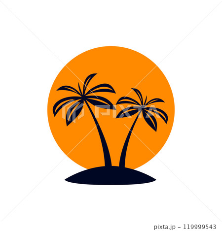 Tropical Palm Tree Tropical Palm Tree 119999543