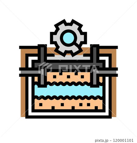 septic tank inspection home maintenance color icon vector illustration septic tank inspection home maintenance color icon vector illustration 120001101