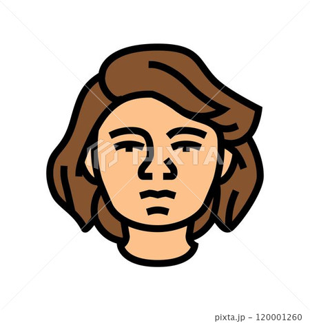 pride woman expression color icon vector illustration 120001260