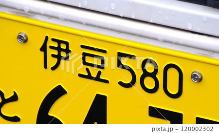 軽ナンバー 軽自動車のナンバープレート 軽ナンバー 軽自動車のナンバープレート 120002302