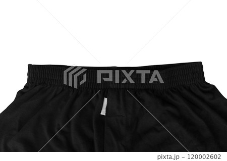 boxer Plaid color black isolated on white background 120002602