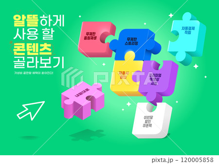 Puzzle of benefits for choosing content 120005858