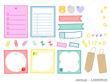 Collection of useful diary decoration stickers 120009916
