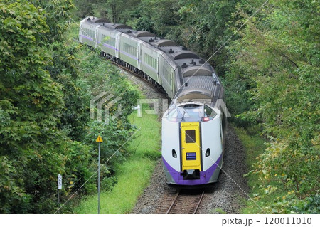 【JR北海道】キハ261系1000番台 特急「北斗」(函館本線:仁山~大沼) 【JR北海道】キハ261系1000番台 特急「北斗」(函館本線:仁山~大沼) 120011010