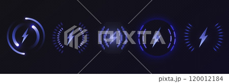 Electric wireless battery charger for phone icon 120012184