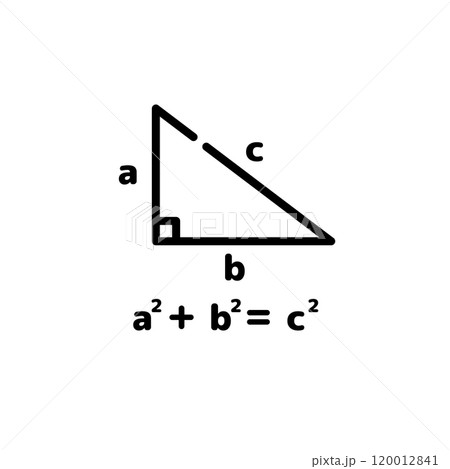 算数 数学 直角三角形 算数 数学 直角三角形 120012841