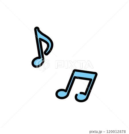 音楽　音符　ミュージック 120012878
