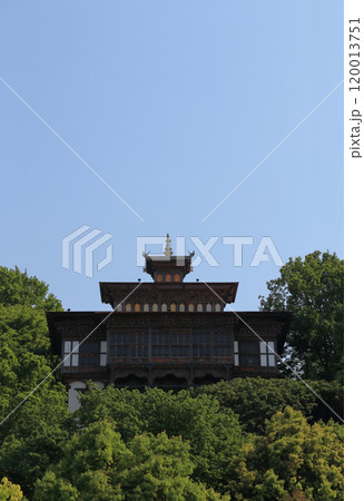 ニューレオマワールド、オリエンタルトリップに再現されているブータン王国の僧院「タシチョ・ゾン」 120013751