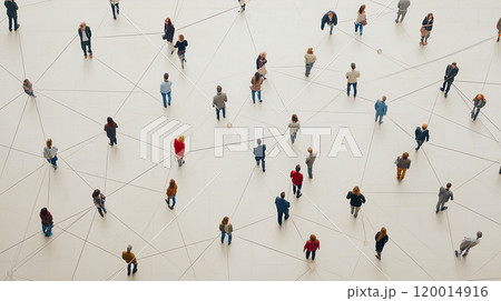 ソーシャルネットワークの概念 120014916