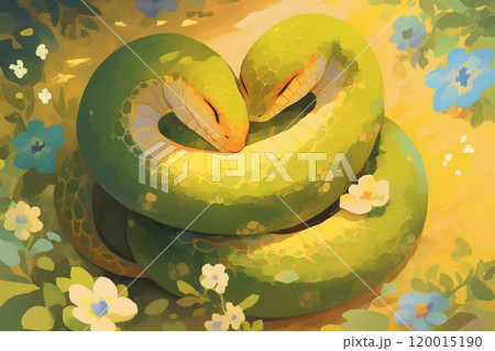 眠るつがいの蛇 眠るつがいの蛇 120015190