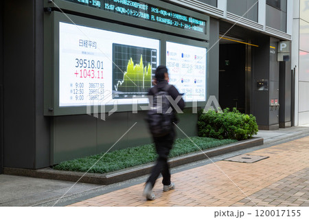 株価や円相場の為替レートの街頭表示 為替ボード 株価ボード 株価や円相場の為替レートの街頭表示 為替ボード 株価ボード 120017155