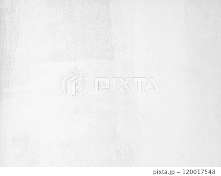 Unfinished White Paint Concrete Wall Background. 120017548