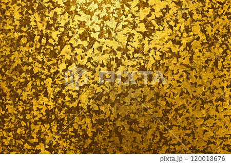 Fortuna Gold Grunge Metal Wall Background with Gain. Fortuna Gold Grunge Metal Wall Background with Gain. 120018676