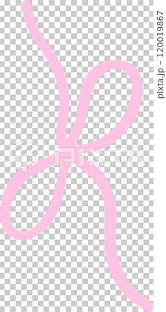 coquette pink ribbon bow 120019867