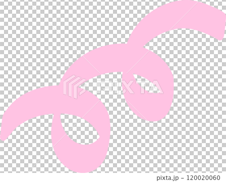 coquette Pink Ribbon Curve 120020060
