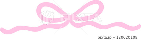 coquette pink ribbon bow 120020109