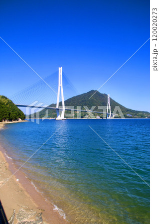 しまなみ海道 ・多々羅大橋（広島県・尾道市） 120020273