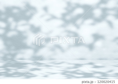 Light Beam and Shadow in the Light Shade of Cyan Room Background 120020415