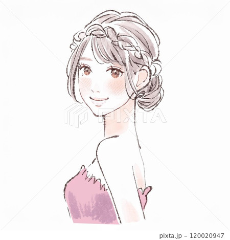 女性・女の子のイラスト素材　 120020947