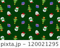 クリスマスラッピング柄⑥ 120021295