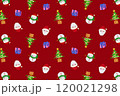 クリスマスラッピング柄④ 120021298