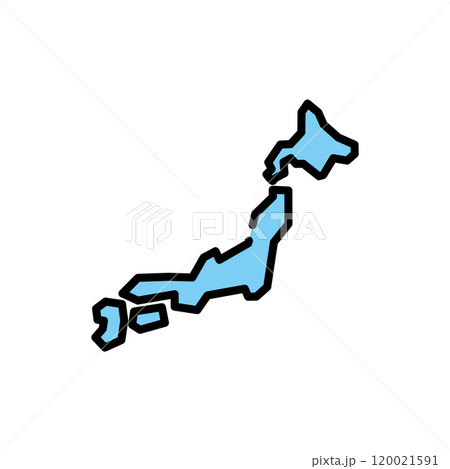 日本地図 日本 日本地図 日本 120021591