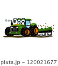 トラクターのイラスト トラクターのイラスト 120021677