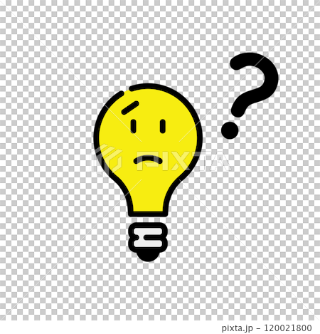Light bulb character Light bulb character 120021800