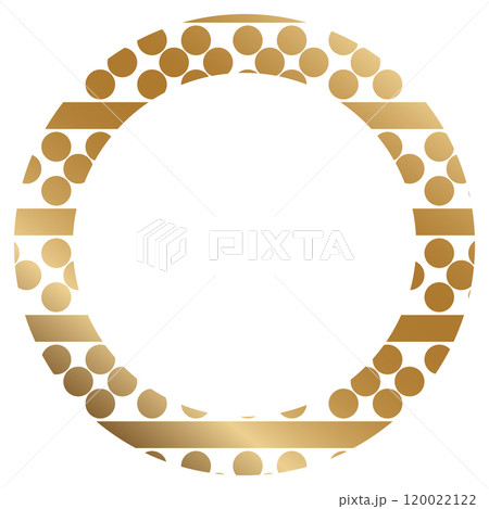 Round golden floral vintage wooden frame for your design. Vintage cover. Place for text. Vintage antique gold beautiful rectangular frames. Template vector illustration Round golden floral vintage wooden frame for your design. Vintage cover. Place for text. Vintage antique gold beautiful rectangular frames. Template vector illustration 120022122