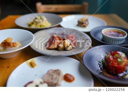 レストランのコース料理 レストランのコース料理 120022256