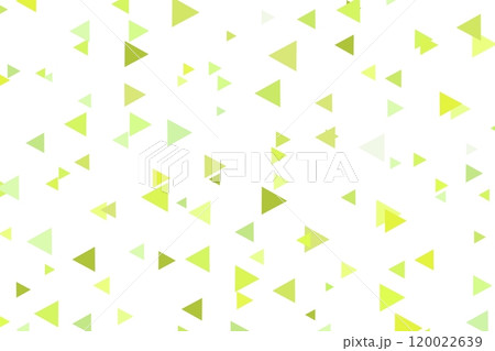 Polygonal green mosaic background. Abstract low poly vector illustration. Triangular pattern, copy space. Template geometric business design with triangle for poster, banner, card, flyer 120022639