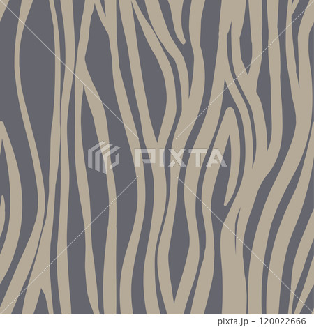 Abstract modern zebra seamless pattern. Animals trendy background. Color decorative vector stock illustration for print, card, postcard, fabric, textile. Modern ornament of stylized skin 120022666