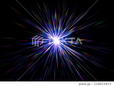虹色の放射光 120023423