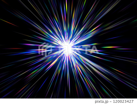 虹色の放射光 120023427