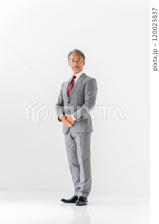 ビジネスマン　ポートレート　全身 120023837