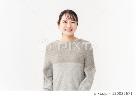 女性 カジュアル ポートレート 女性 カジュアル ポートレート 120025671