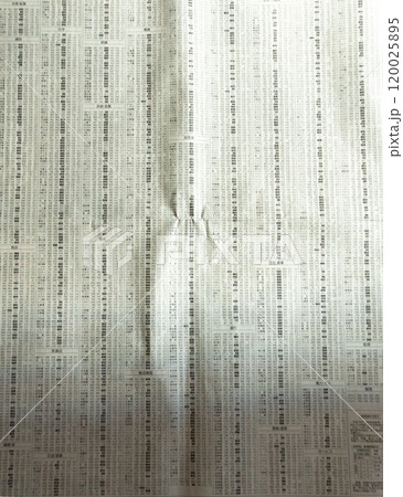 新聞の株式欄（全面安イメージ） 120025895