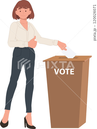 Civic Duty and Democracy. Voters Cast Ballots with Thumbs-Up Gesture on Election Day Civic Duty and Democracy. Voters Cast Ballots with Thumbs-Up Gesture on Election Day 120026071