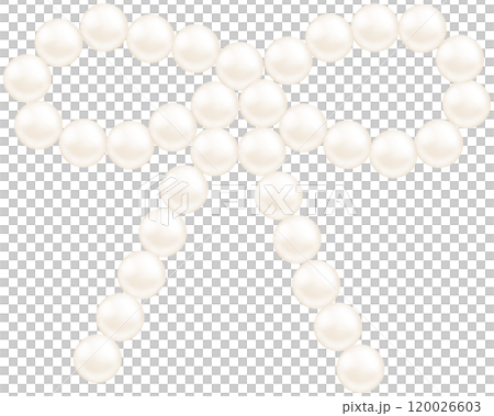 Coquette pearl bow 120026603