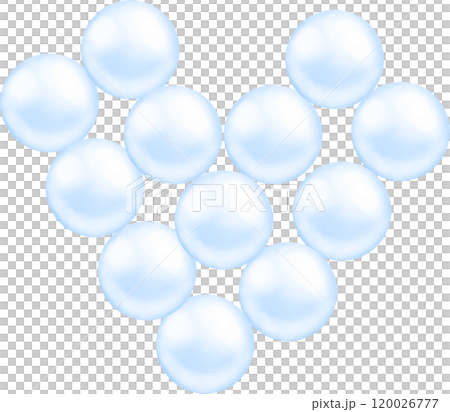 Coquette blue heart shaped pearl 120026777