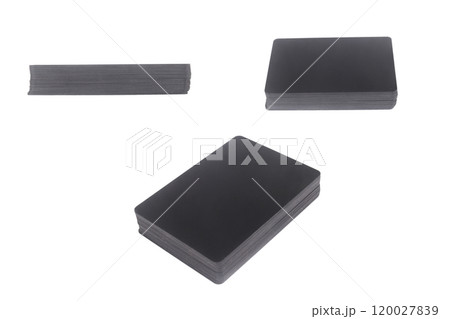 Deck of cards, spread out, pile gambling isolated on white background Deck of cards, spread out, pile gambling isolated on white background 120027839