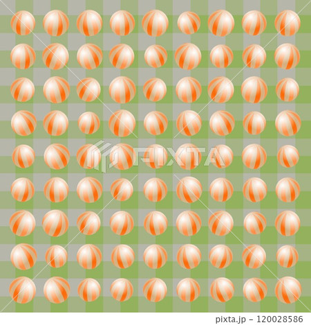 クリスマスボール飾りの壁紙イラスト 120028586