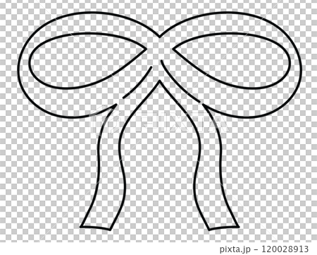 Cute bow or ribbon outline for decoration, kid colouring book, art, painting, tattoo, patch, brooch, fabric print, breast cancer awareness campaign, logo, icon, sign, symbol, fashion, accessory, women Cute bow or ribbon outline for decoration, kid colouring book, art, painting, tattoo, patch, brooch, fabric print, breast cancer awareness campaign, logo, icon, sign, symbol, fashion, accessory, women 120028913