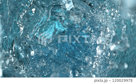 Freeze Motion of Rotating Water in Twister Shape Freeze Motion of Rotating Water in Twister Shape 120029978