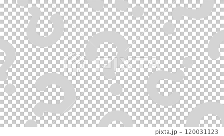 はてなマークが並んだ背景イラスト_16:9 はてなマークが並んだ背景イラスト_16:9 120031123